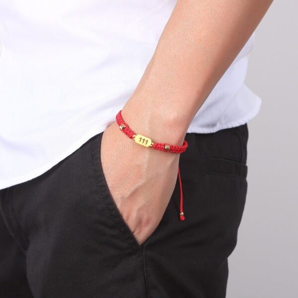 111 Divine Luck Angel Number Bracelet