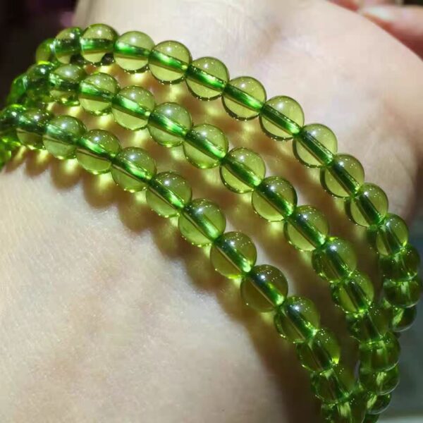 Peridot Crystal Bracelet – Renewal & Prosperity