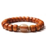 Tibetan Guardian Spirit Natural Yak Bone Bracelet - Buddha & Karma