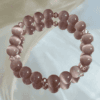 Lavender Cat’s Eye Crystal Bracelet