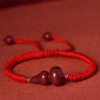 1cb195c2bbe643408ee7c9970de5b858 Purple Goldstone Gourd Red String Bracelet – 3 Colors
