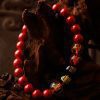 Five Elements Agate & Cinnabar Bracelet