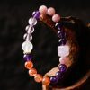 Harmony Amethyst Multigem Bracelet – Cube Edition