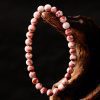 Natural Cinnabar Stone Bead Bracelet – Vitality & Protection Talisman