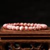 Natural Cinnabar Stone Bead Bracelet – Vitality & Protection Talisman