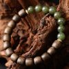 Agarwood & Hetian Jade Harmony Bracelet