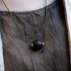Qinan Agarwood Single-Bead Pendant – New Chinese Style Talisman