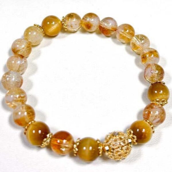 2_d868fd85-1d26-47e7-b260-9c81c6d80a3f Golden Wealth Bracelet – Citrine or Yellow Phantom Quartz with Tiger’s Eye & Gold Filigree