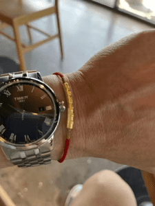 Tibetan Red String Bracelet - Buddhist Lucky Charm photo review