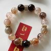 Black Gold Super Seven & Smoky Quartz Bracelet – Women’s Strength & Prosperity Talisman
