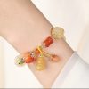 Multi-Color Pumpkin Bead Bracelet Collection – Abundance & Good Fortune
