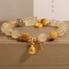 Golden Rutilated Quartz Bracelet – Prosperity