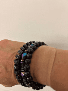 Rainbow Magnetic Hematite Wellness Bracelet photo review