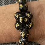 Feng Shui Bracelet - Pixiu Black Obsidian Bracelet for Wealth photo review