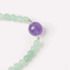 Green Aventurine Bracelet with Amethyst Focal – Balance & Clarity