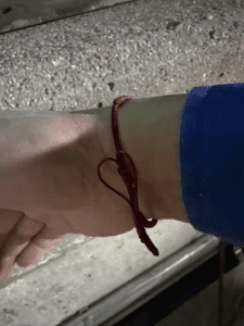 Tibetan Buddhist Knot Lucky Rope Bracelet photo review