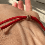 Tibetan Red String Bracelet - Buddhist Lucky Charm photo review