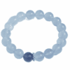 Aquamarine & Deep Blue Beryl Courage Bracelet