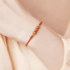 Peachwood Red String Protection Bracelet