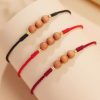 Peachwood Red String Protection Bracelet