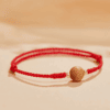 Peachwood Red String Protection Bracelet
