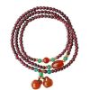 6mm_16.5cm Garnet Mala Bracelet – Love & Vitality