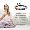 7ChakraHematiteBracelet4 7 Chakra Hematite Bracelet - Promote Wellness - Buddha & Karma