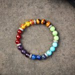 7 Chakra Stones Bracelet - Buddha & Karma