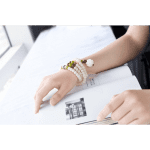 White Jade Bodhi Seed Mala - 108 Beads Bracelet/Necklace - Buddha & Karma