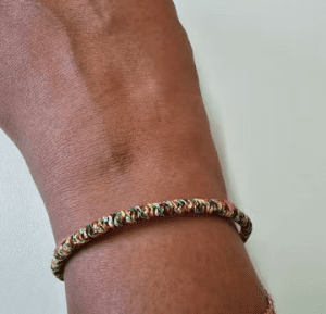 Tibetan Buddhist Knot Lucky Rope Bracelet photo review