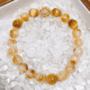 8mm_-2 Golden Wealth Bracelet – Citrine or Yellow Phantom Quartz with Tiger’s Eye & Gold Filigree