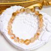 8mm_-3 Golden Wealth Bracelet – Citrine or Yellow Phantom Quartz with Tiger’s Eye & Gold Filigree