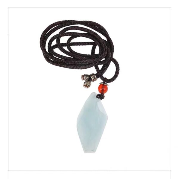 Aquamarine Crystal Pendant Necklace – Calm & Clarity