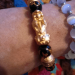 Black Obsidian Pixiu Bracelet - Wealth Protection photo review