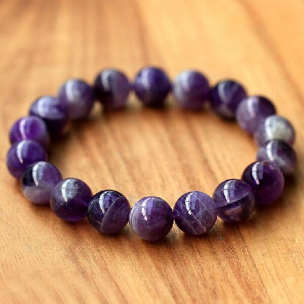 AmethystPurifyingBracelet1 Amethyst Purifying Bracelet - For Peace & Clarity - Buddha & Karma