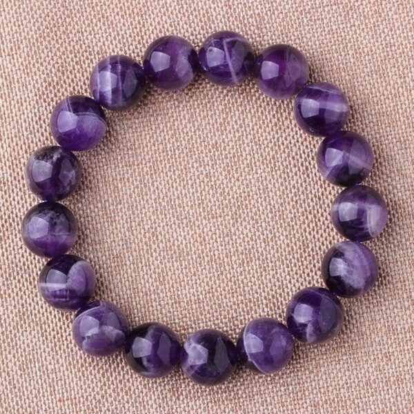 AmethystPurifyingBracelet3 Amethyst Purifying Bracelet - For Peace & Clarity - Buddha & Karma