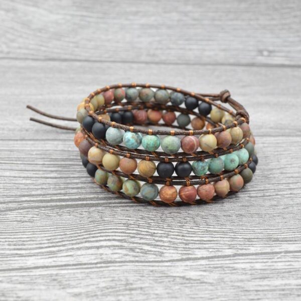 BalancedLifeAgateBracelet2 Balanced Life Agate Bracelet - Calming & Balancing - Buddha & Karma
