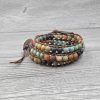 BalancedLifeAgateBracelet3 Balanced Life Agate Bracelet - Calming & Balancing - Buddha & Karma