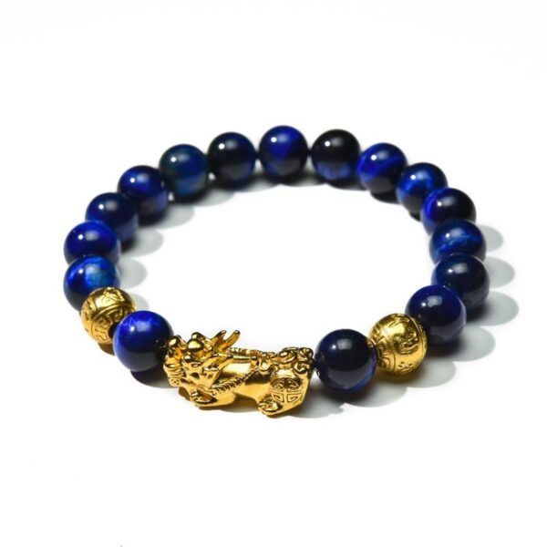 Blue Tiger Eye Pixiu Bracelet