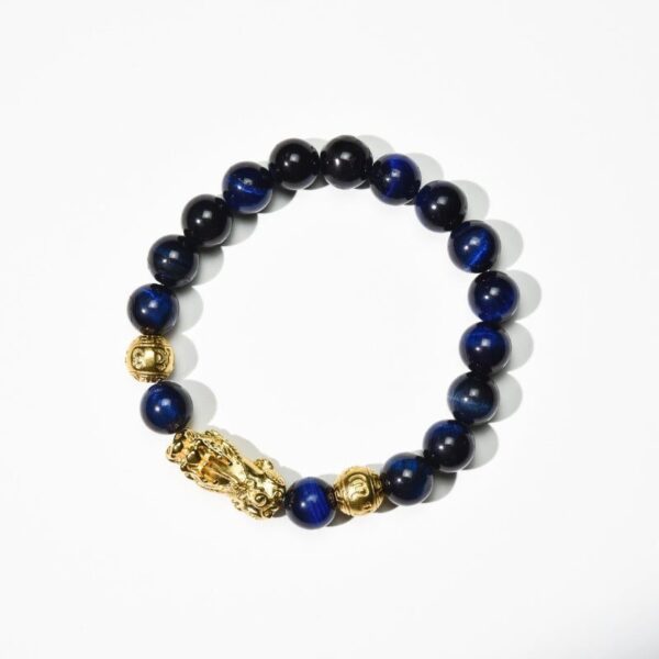 Blue Tiger Eye Pixiu Bracelet