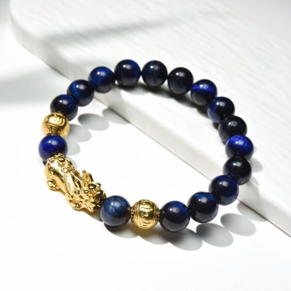 Blue Tiger Eye Pixiu Bracelet