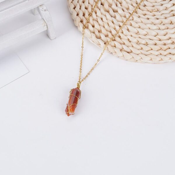 CarnelianNecklace-BoostVitality_Creativity_Self-Confidence3 Carnelian Necklace - Boost Vitality, Creativity, Self-Confidence - Buddha & Karma