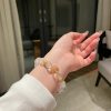 Clear Quartz Master Healer Bracelet - Buddha & Karma