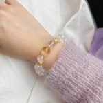 Clear Quartz Master Healer Bracelet - Buddha & Karma