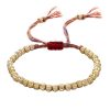 Copper Beads Tibetan Bracelet - Buddha & Karma