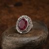 Ruby 925 Sterling Silver Ring – Love & Vitality