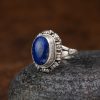Lapis Lazuli 925 Sterling Silver Ring – Wisdom & Protection