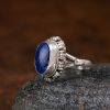 Lapis Lazuli 925 Sterling Silver Ring – Wisdom & Protection