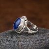Lapis Lazuli 925 Sterling Silver Ring – Wisdom & Protection