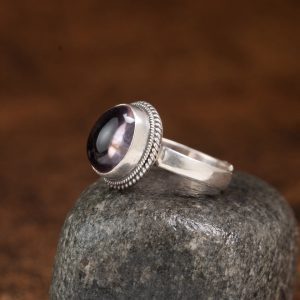 Amethyst 925 Sterling Silver Ring – Peace & Clarity